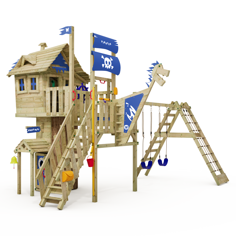 Casa de árbol Wickey Prime NeverLand sin tobogán 