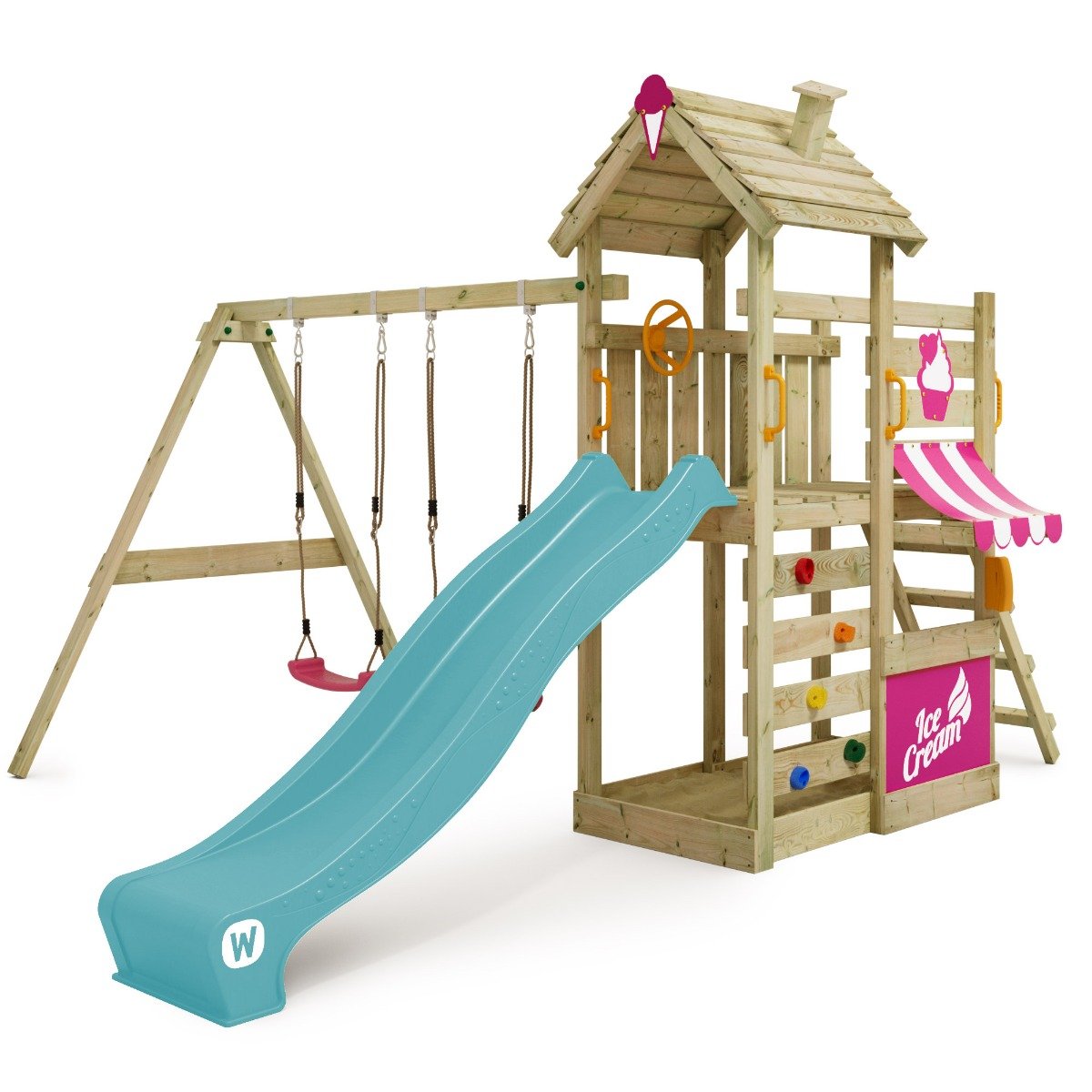 Parque infantil acolchado de diseño y plegado fácil de CAM - chicBebits