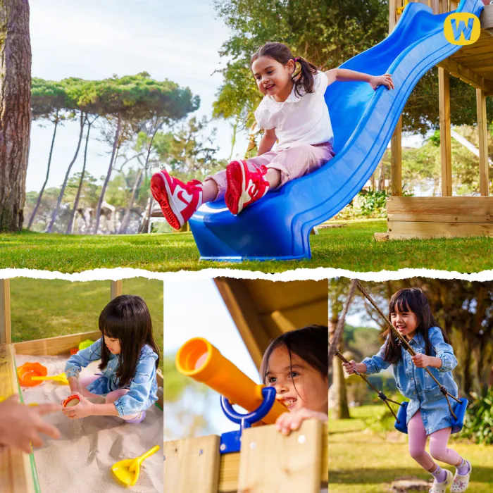 Parque Infantil Exterior Parque Infantil Wickey Smart Savana Con