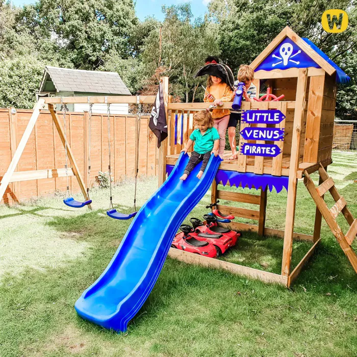 Parque Exterior Infantil Multi-Actividades WICKEY Parque Infantil