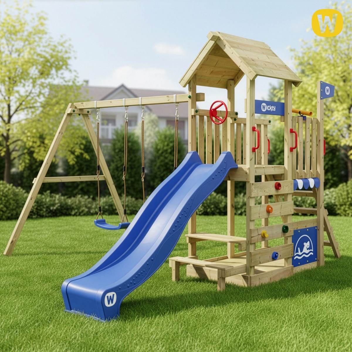 Parque infantil Wickey MultiFlyer con mesa de picnic 826822_k
