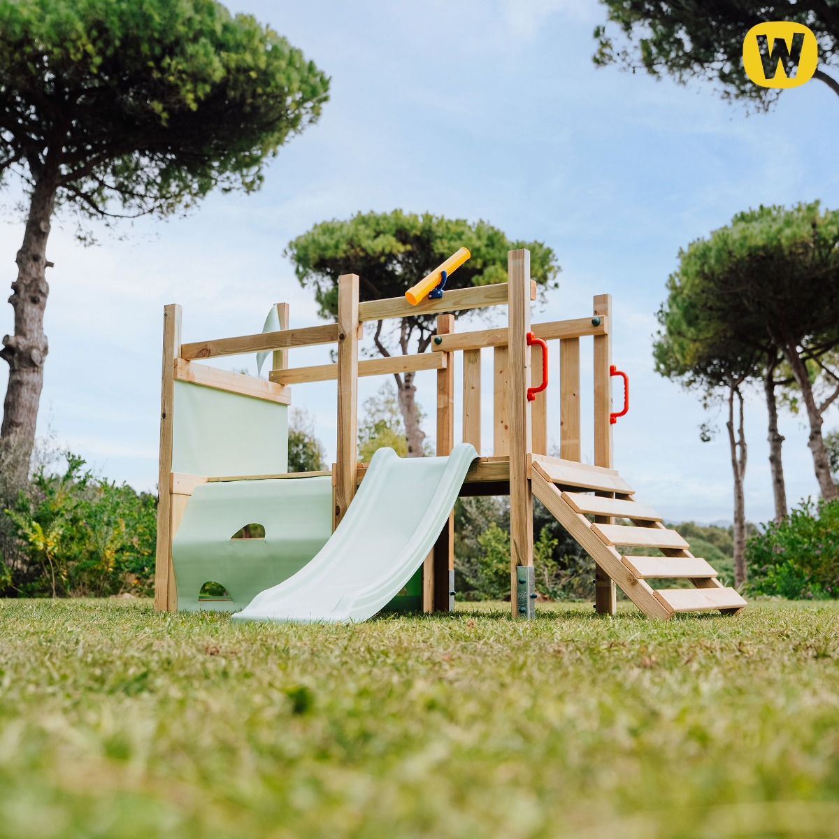 Torre de escalada para niños pequeños Wickey My First Fort 2 833943_k