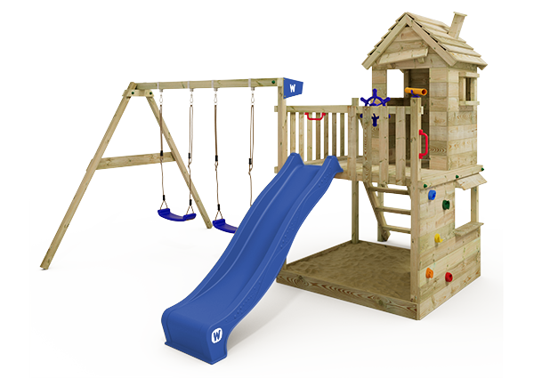 Parque infantil Wickey Smart Chalet con escalera