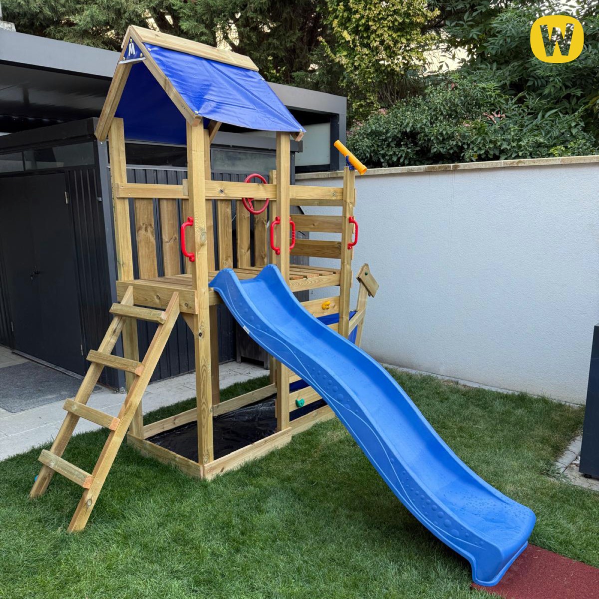 Parque infantil con tobogán Wickey SpookyFlyer 1000240_k